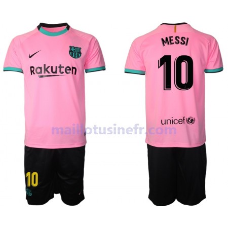 Maillot de Foot FC Barcelone Lionel Messi 10 Troisième 2020-21 - Enfant